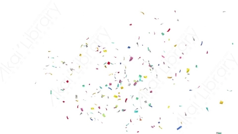 视频素材 喷射彩带五彩纸屑庆贺恭喜开业视频素材celebration-confetti-pack-16