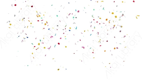 视频素材 喷射彩带五彩纸屑庆贺恭喜开业视频素材celebration-confetti-pack-5