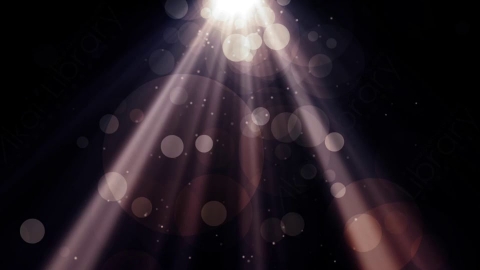 视频素材 束光投射光场视频素材HeavenlyLight_OL1