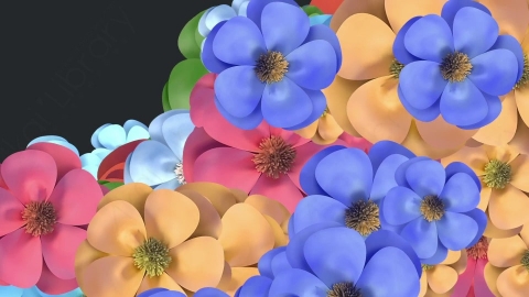 视频素材 花朵花瓣飞舞飘动过渡转场动画视频素材spring-flower-transitions-HN9JZ4804
