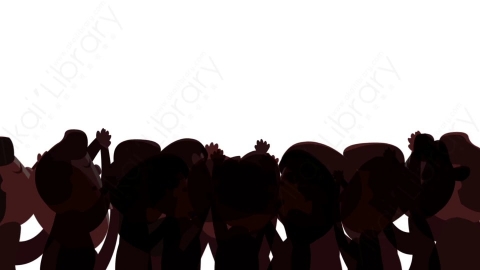 视频素材 舞台欢呼的卡通小人动画视频素材stage-cheering-crowd-character-pack-vintage character shadow clapping.zip