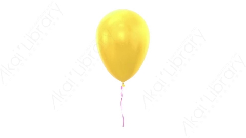 视频素材 黄色金色气球飘动视频素材Gold Balloons1.zip