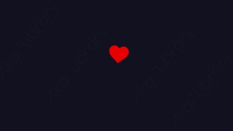 视频素材 红心汽泡上升动画视频素材Heart-7.zip