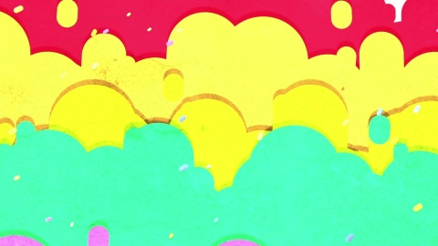 视频素材 彩虹糖屑五彩过渡转场视频素材-04 rainbow and sprinkle transition.zip