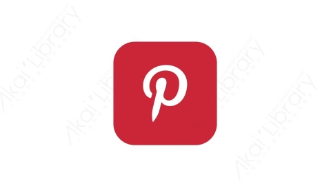 AE模板 05-pinterestMG扁平卡通社交媒体元素图标