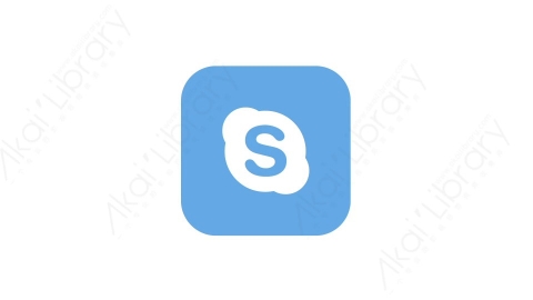 AE模板 13-skypeMG扁平卡通社交媒体元素图标