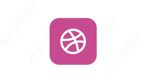 AE模板 15-dribbbleMG扁平卡通社交媒体元素图标