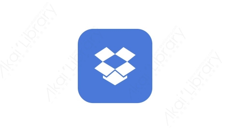 AE模板 22-dropboxMG扁平卡通社交媒体元素图标