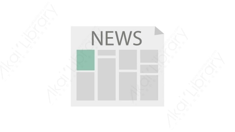 AE模板 30-paper新闻报纸MG扁平卡通金融财经元素图标