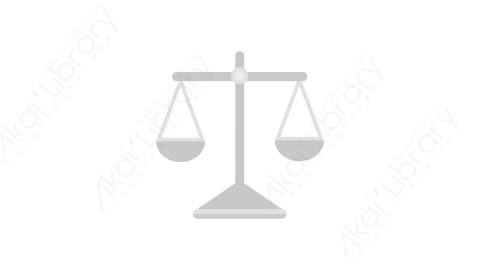 AE模板 34-libra-2天平MG扁平卡通金融财经元素图标