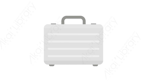 AE模板 47-case箱子手提箱MG扁平卡通金融财经元素图标