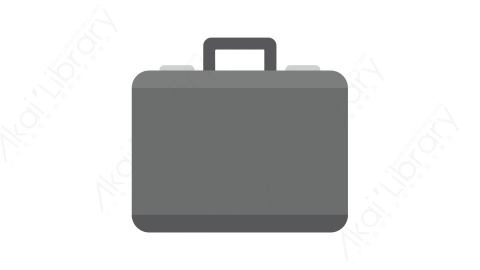AE模板 35-case-1手提箱MG扁平卡通商务办公元素图标