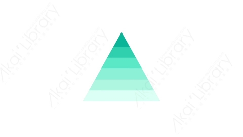 AE模板 10-pyramid金字塔MG扁平卡通商务办公元素图标