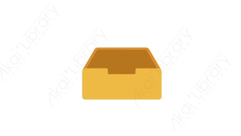 AE模板 22-mail-box-2邮箱MG扁平卡通商务办公元素图标