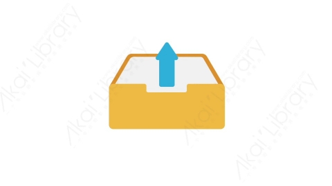 AE模板 24-mail-box-4邮箱MG扁平卡通商务办公元素图标