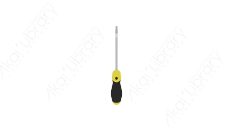 AE模板 49-screwdriver-2螺丝刀MG扁平卡通施工建设元素图标