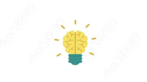AE模板 28-lightbulb-28电灯泡MG扁平卡通电灯泡思考元素图标
