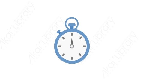 AE模板 42-stopwatch秒表MG扁平卡通电灯泡思考元素图标