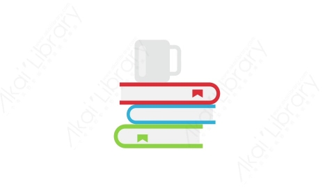 AE模板 25-books书本MG扁平卡通教育知识科学元素图标