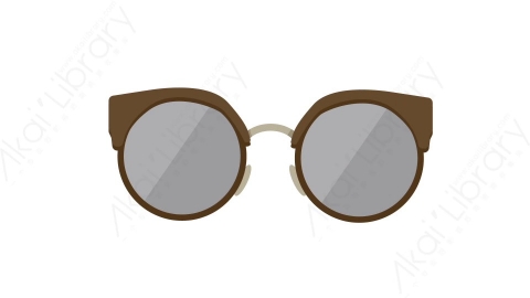 AE模板 50-sunglasses-2太阳眼镜MG扁平卡通旅行旅游元素图标