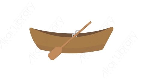 AE模板 04-boat小船MG扁平卡通交通工具元素图标