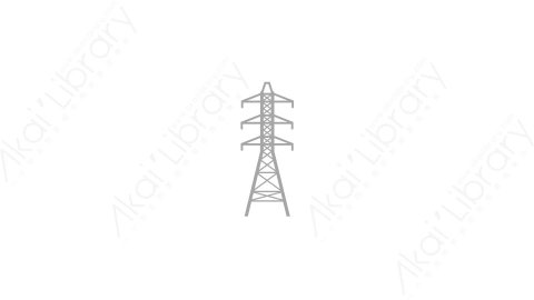 AE模板 05-electric-tower农场MG扁平动画卡通建筑高楼办公楼图标元素