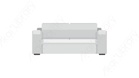 AE模板 103-sofa-5沙发MG扁平卡通家具元素图标