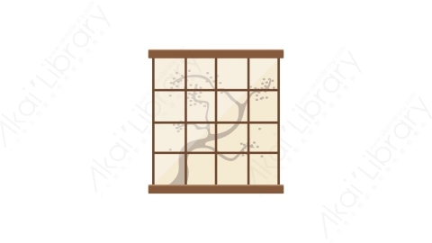 AE模板 108-screen屏风MG扁平卡通家具元素图标