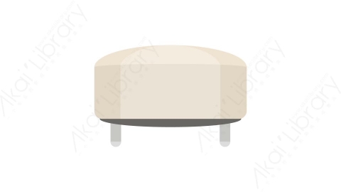AE模板 11-chair-3凳子椅子MG扁平卡通家具元素图标