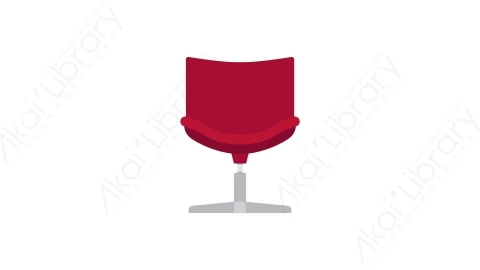 AE模板 23-chair-15椅子MG扁平卡通家具元素图标