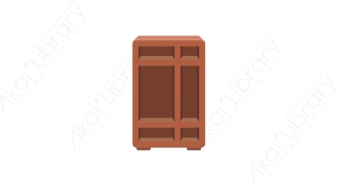 AE模板 81-bedside-table-14床头柜MG扁平卡通家具元素图标