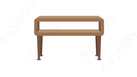 AE模板 83-bedside-table-16床头柜MG扁平卡通家具元素图标