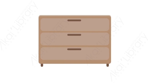 AE模板 87-bedside-table-20床头柜MG扁平卡通家具元素图标
