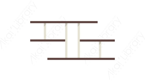 AE模板 96-shelf架子MG扁平卡通家具元素图标