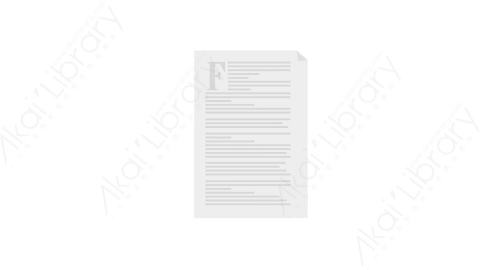 AE模板 07-document-2文件MG扁平卡通办公用具元素图标