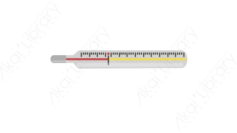 AE模板 35-thermometer-2体温计温度计MG扁平卡通医疗医院元素图标