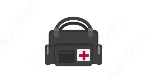 AE模板 43-first-aid-kit-4急救箱急救包MG扁平卡通医疗医院元素图标