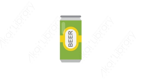 AE模板 105-beer啤酒MG扁平卡通节日马戏团元素图标