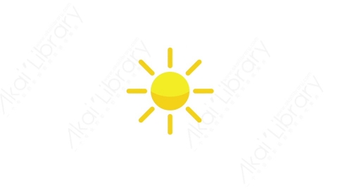 AE模板 50-sun太阳MG扁平卡通节日马戏团元素图标