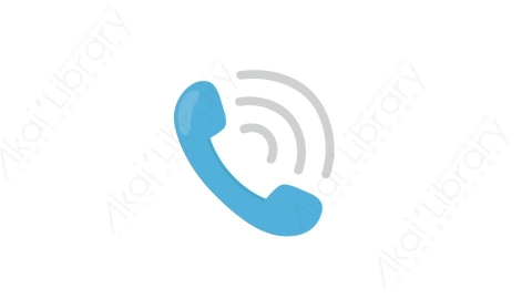 AE模板 30-handset-1手机MG扁平卡通手机电话元素图标