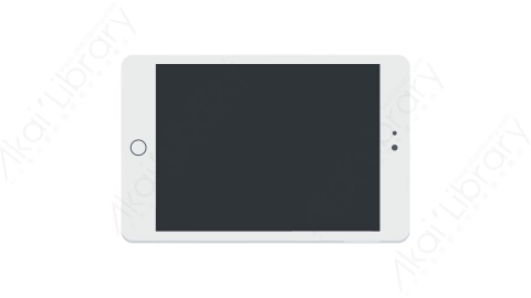 AE模板 05-ipad-white-2平板电脑MG扁平动画卡通手机平板电脑幕布