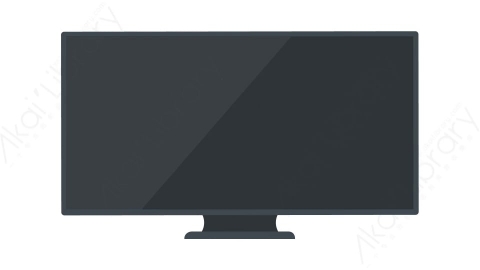 AE模板 12-monitor屏幕显示器MG扁平动画卡通手机平板电脑幕布