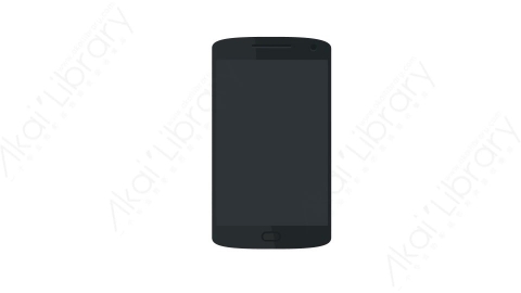 AE模板 14-phone-black-2智能手机MG扁平动画卡通手机平板电脑幕布