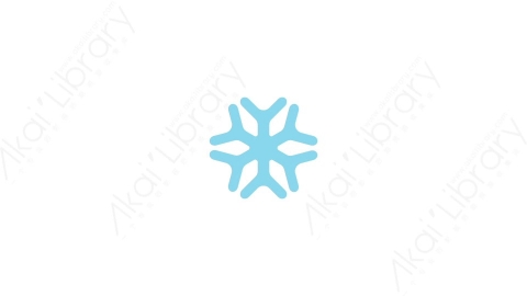 AE模板 09-snowflake雪花MG扁平卡通自然生态元素图标