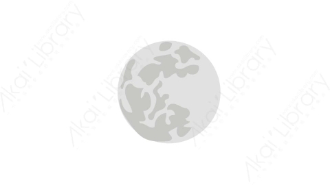 AE模板 81-moon月亮MG扁平卡通自然元素图标