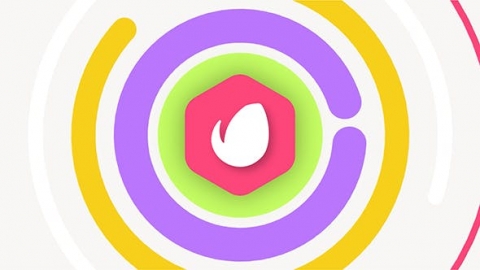 AE模板 简约几何多边形汇聚发散扁平MG动画徽标片头介绍logo演绎开场视频