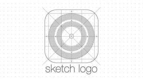 AE模板 平面素描草图绘制片头logo演绎开场视频