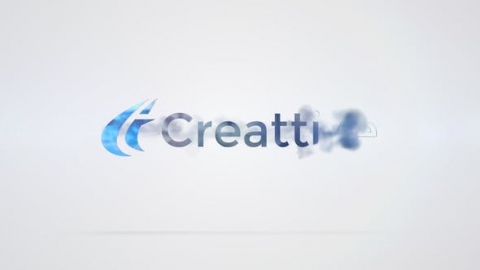AE模板 企业公司简约干净利落烟雾片头logo演绎开场视频