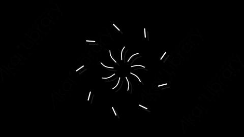AE模板-Bursts-7扁平MG运动图形线条动画装饰元素