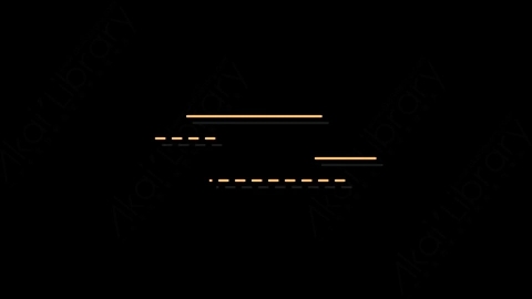 AE模板-Lines-4扁平MG运动图形线条动画装饰元素